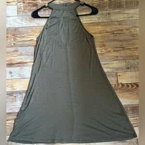 American Eagle Sage Green Halter Top Dress Women’s Size Small NWT